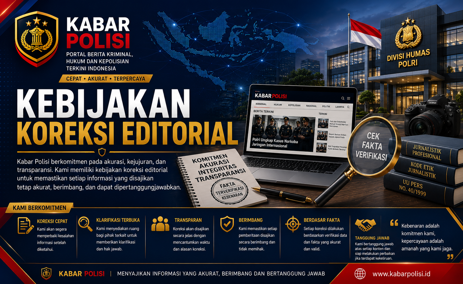 Kebijakan Koreksi Editorial